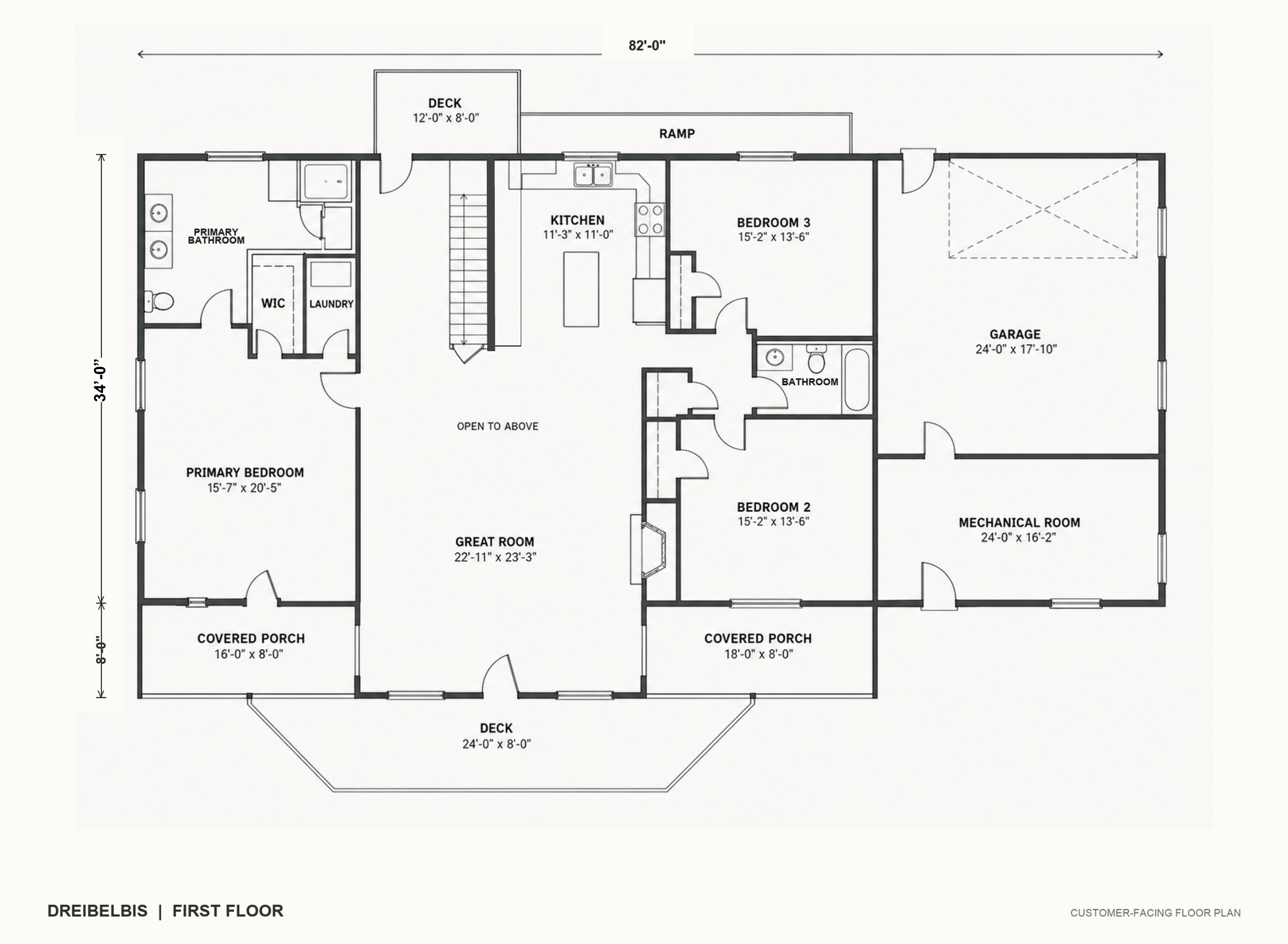 The Nittany — floor plan (page 1)