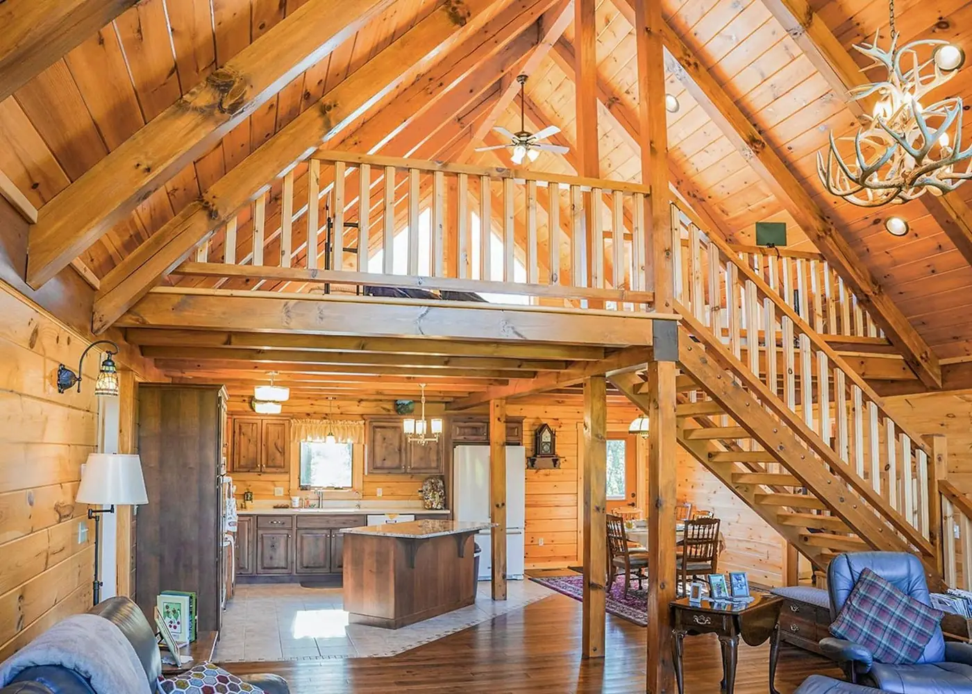 Brown Bear optional loft view