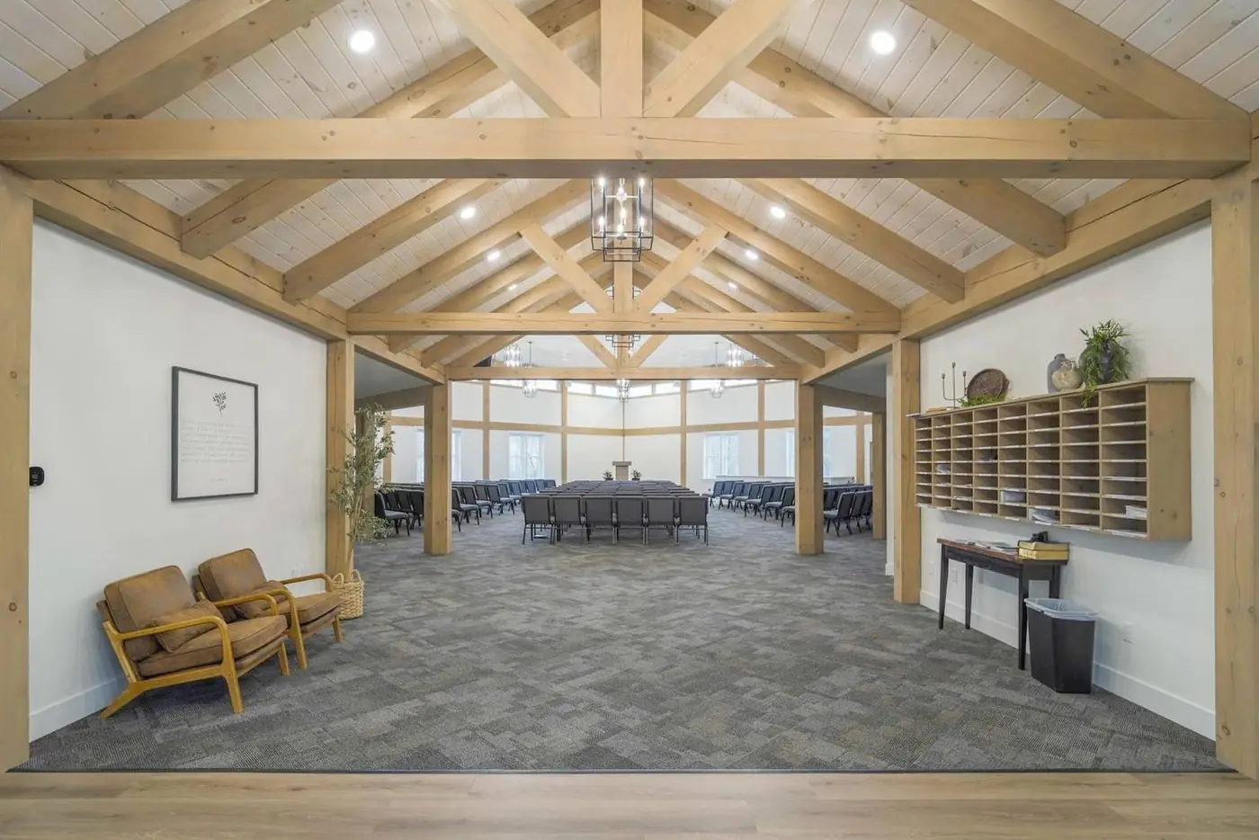 Post & Beam Church in Mifflintown, PA — photo 4
