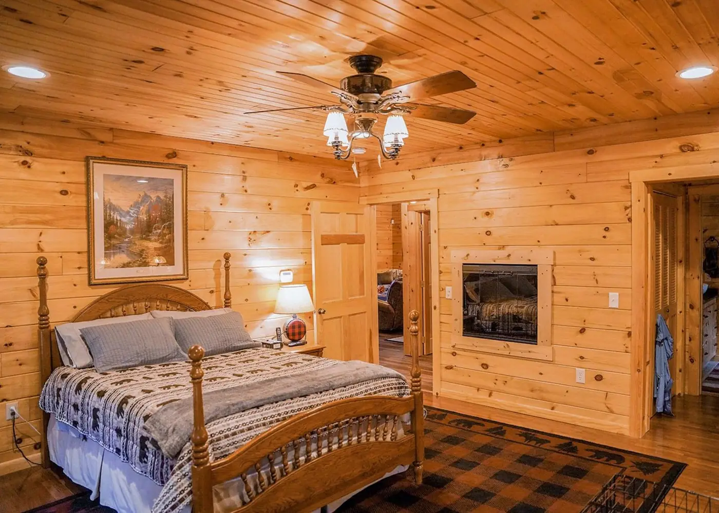 Path Valley master bedroom