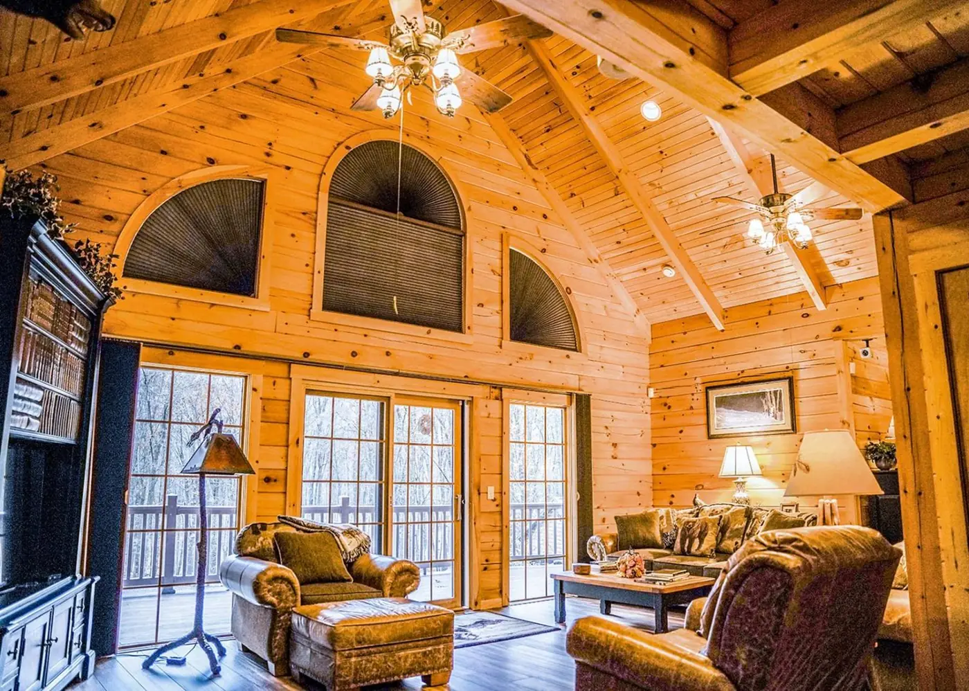 Path Valley vaulted great room