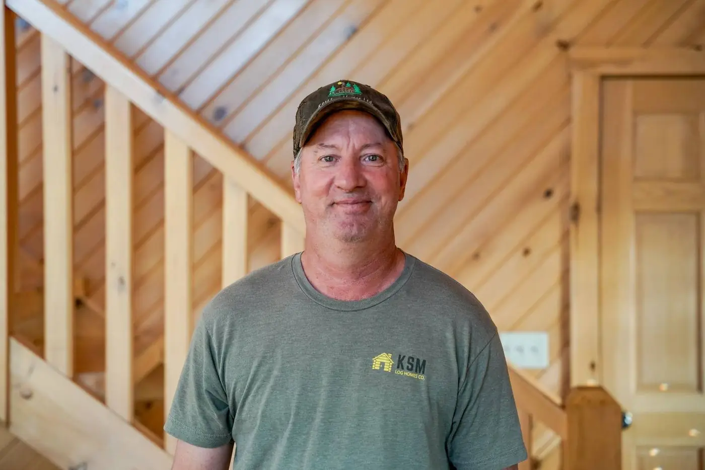 Tom Ernest, Draftsman at KSM Log Homes and Timber Packages