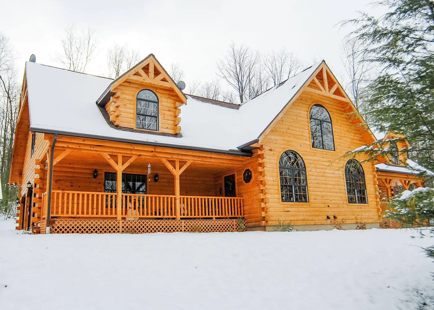 John & Lucy Beaver — KSM Log Homes and Timber Packages customer testimonial