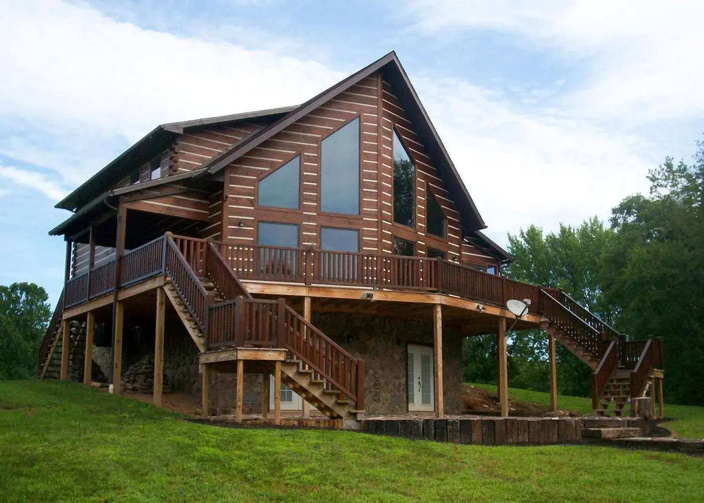 Jim & Annette Conway — KSM Log Homes and Timber Packages customer testimonial