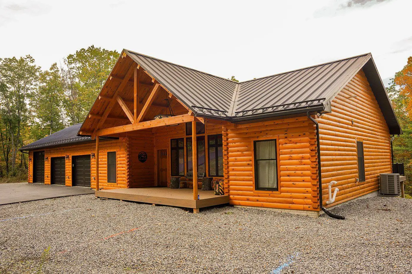 Woodland Retreat rear view