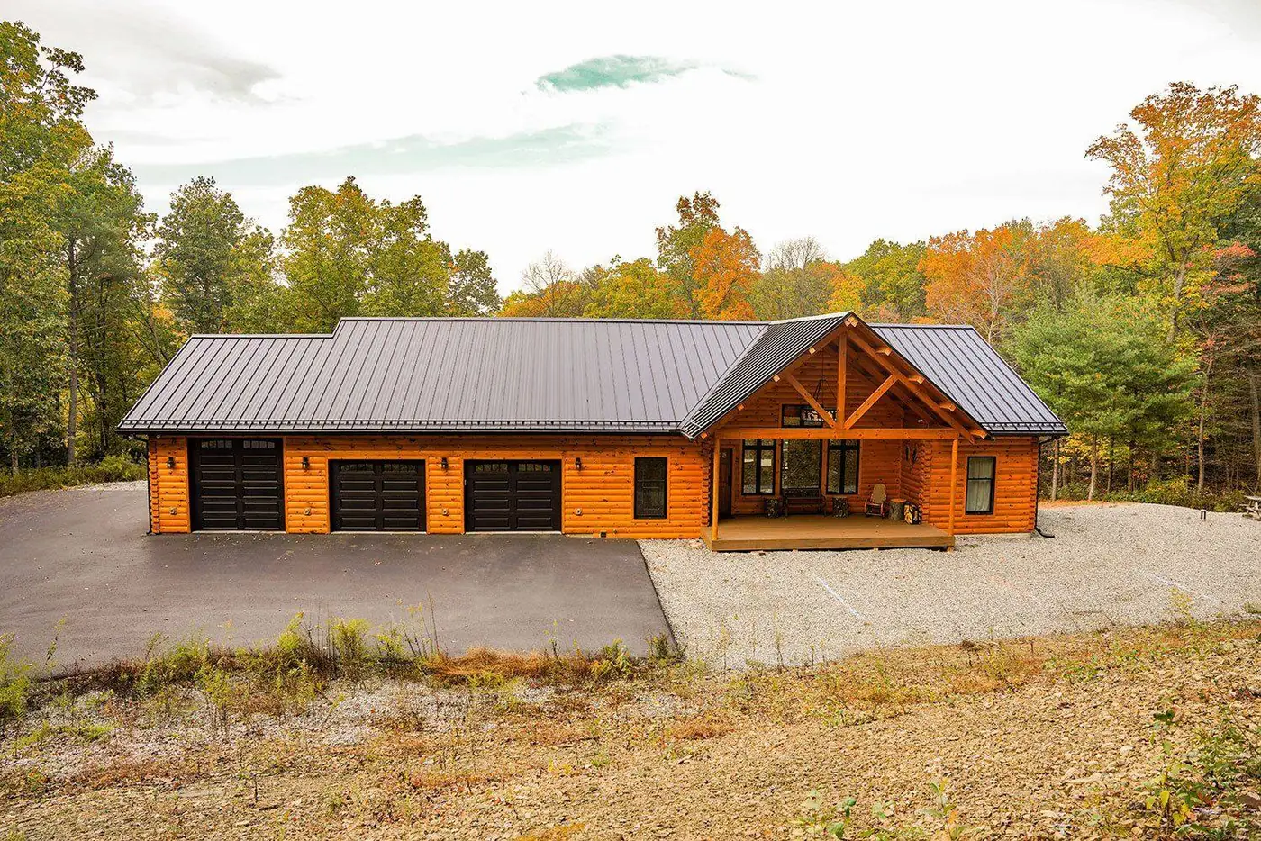 Woodland Retreat side view