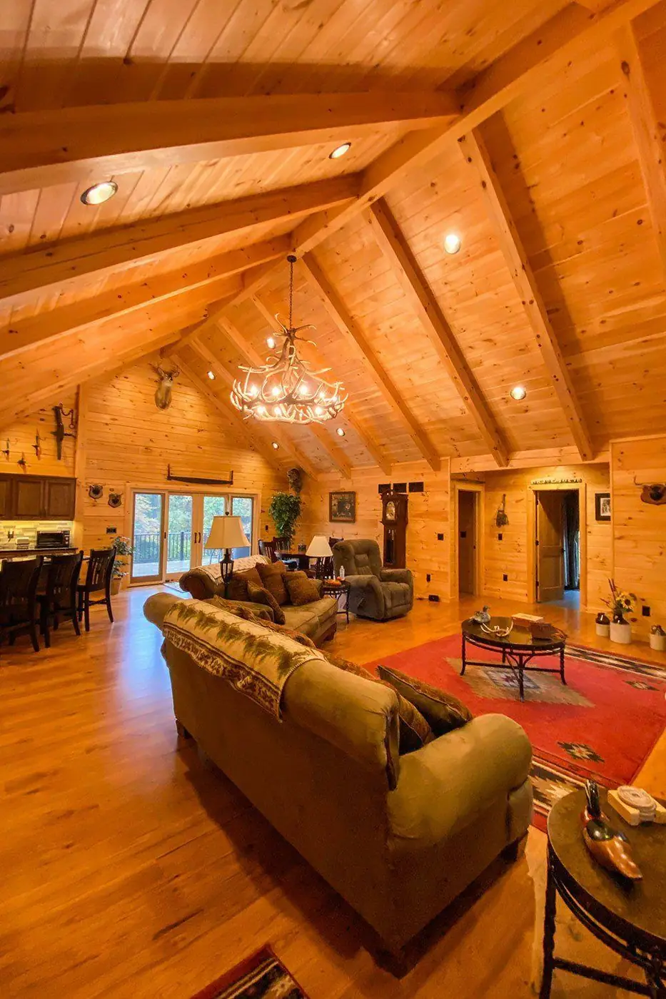 Woodland Retreat great room