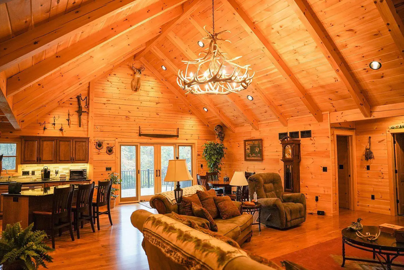 Woodland Retreat bedroom
